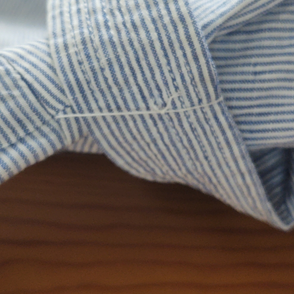 J Crew Pin Stripe Romper - Picture 5 of 6